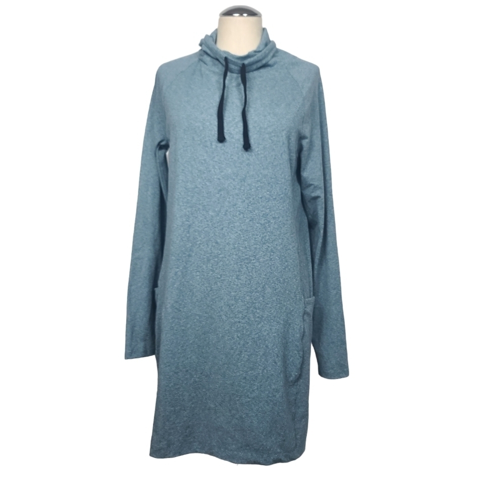 Zelos Sweater Cowl Long Sleeve Dress S